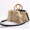 Vintage Straw Handmade Beach Casual Bag - Image 2