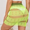Skirt Lace Mini Sheer Women Bottoms - Image 3