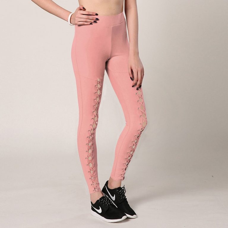 Yoga Pants Cut Out Sports Leggings - Image 4