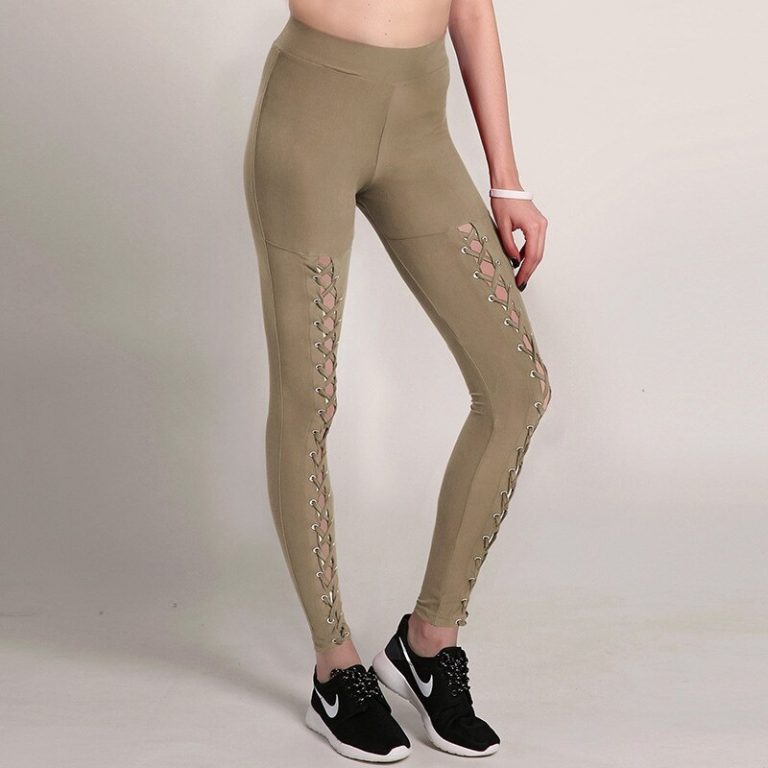 Yoga Pants Cut Out Sports Leggings - Image 6