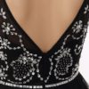 A Line Glitter Beaded Crystal Cocktail Homecoming Dress - Image 6