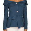 Bardot Tops  off The Shoulder Buttons Long Sleeves Sexy Tops