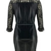 Bodycon Jewel Neck Lace Casual Half Sleeves Pencil Dress - Image 2