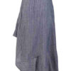 Casual Ruffle Printed Polyester Skirt - Image 2