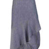 Casual Ruffle Printed Polyester Skirt - Image 3
