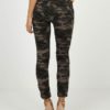 Casual Skinny Cotton Blend Camouflage Trousers - Image 4