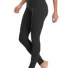 Casual Skinny Polyester Natural Waist Solid Color Trousers - Image 3