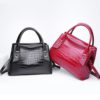 Crocodile Pattern Bussiness Crossbody Purse - Image 5