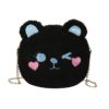 Delicate Texture Lovely Cute Bear Chain Shoulder Messenger Bag - Image 5
