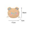 Delicate Texture Lovely Cute Bear Chain Shoulder Messenger Bag - Image 6