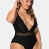 Deep Open Necklines Spaghetti Straps Swimwear - Image 4