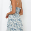 Ditsy Floral Printed Beach Slip Mini Dress - Image 3