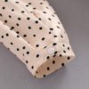 Dot Print O Neck Loose Casual Dress - Image 6