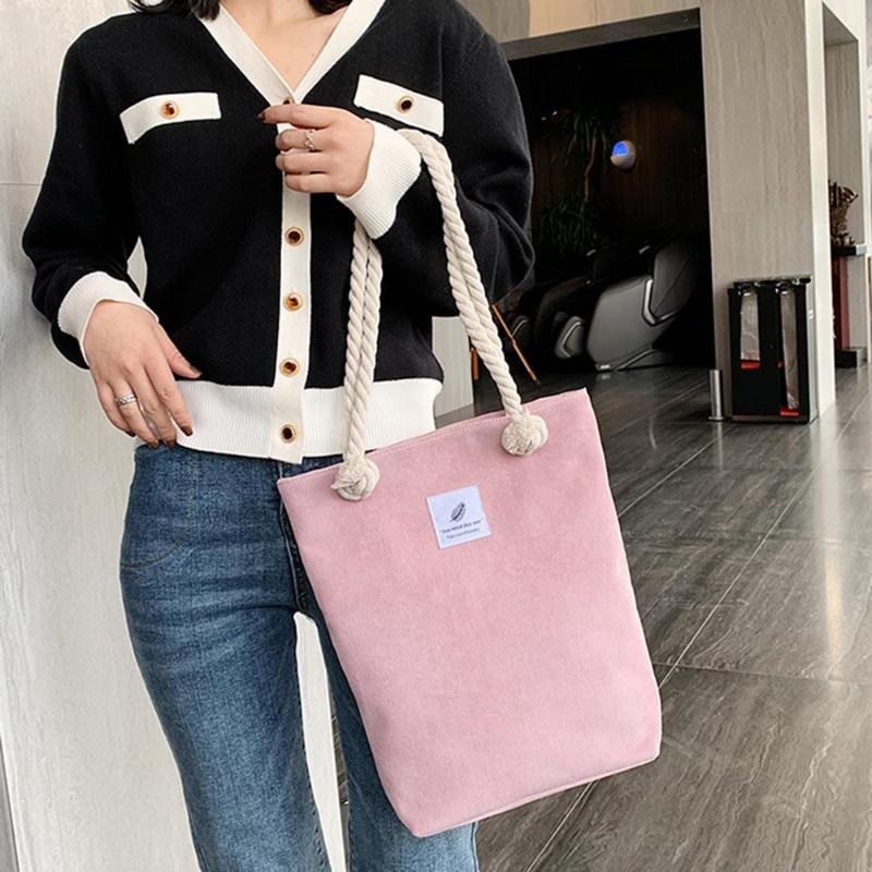 Fashion Casual Large-Capacity Portable Durable Shopping Totes Bag