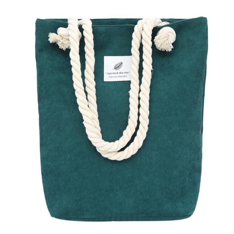 Fashion Casual Large-Capacity Portable Durable Shopping Totes Bag - Image 3