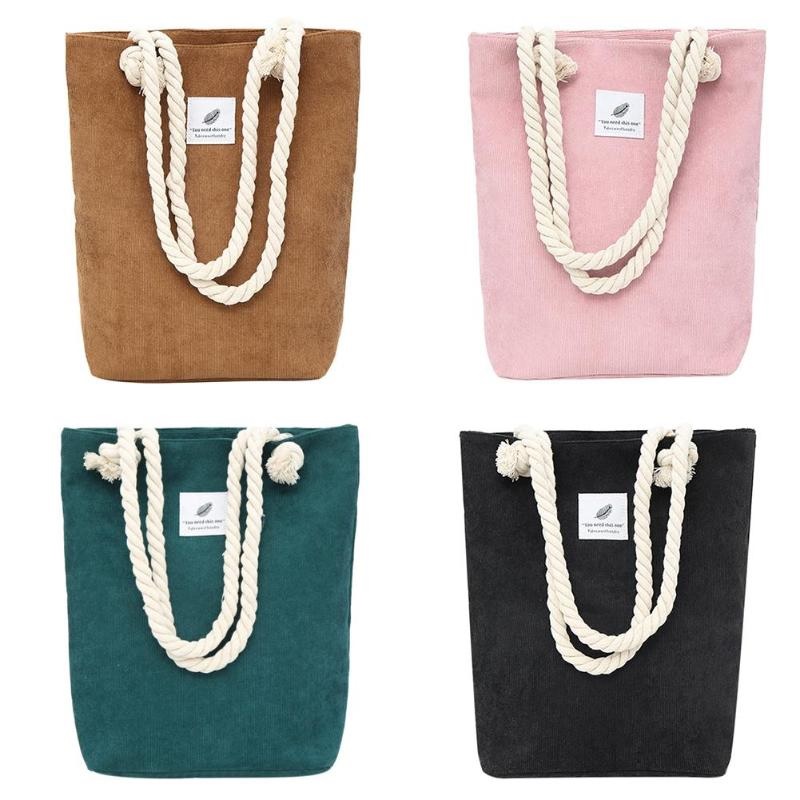 Fashion Casual Large-Capacity Portable Durable Shopping Totes Bag - Image 5