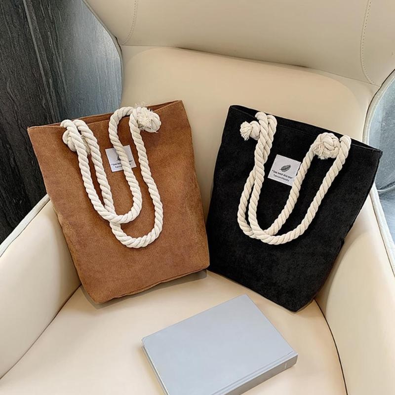 Fashion Casual Large-Capacity Portable Durable Shopping Totes Bag - Image 6