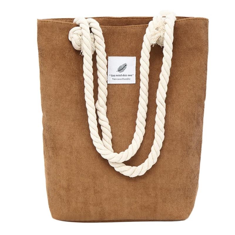 Fashion Casual Large-Capacity Portable Durable Shopping Totes Bag - Image 2