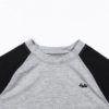 Fashion O-Neck Patchwork Short Sleeve Short Tops - Image 4