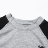 Fashion O-Neck Patchwork Short Sleeve Short Tops - Image 6