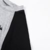 Fashion O-Neck Patchwork Short Sleeve Short Tops - Image 8