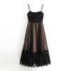 Fashion Pleated Sleeveless Long Dress - Image 2