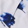 Feather Print Batwing Sleeve V-neck Maxi Dress - Image 4