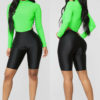Fitness Sports Workout Stretch Solid Shorts Ative Wear Shorts - Image 4