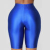 Fitness Sports Workout Stretch Solid Shorts Ative Wear Shorts - Image 7