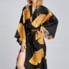 Floral Printed Long Sleeve Nightgown - Image 5