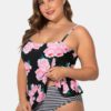 Floral Printed Spaghetti Straps Bikini - Image 2