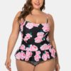 Floral Printed Spaghetti Straps Bikini - Image 4