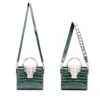 Genuine Leather Bag Ladies Crossbody Messenger Bag Crocodile - Image 6