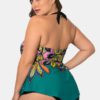 Halter Printed Tops With Shorts Swimdress - Image 4