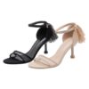 High Heel Sandals Open Toe Ankle Strap Sandal Shoes For Women - Image 3