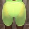 High Waist Mesh Semitransparent Beach Running Slim Yoga Shorts - Image 2
