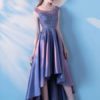 Homecoming High Low Prom Lace Beading Party Dresses - Image 4