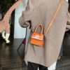Retro Mini PU Leather Crossbody Handbag - Image 2