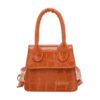 Retro Mini PU Leather Crossbody Handbag - Image 4