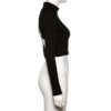 Hot streetwear top sexy backless hollow out Bandage bodycon crop top - Image 10