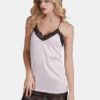 Lace-Trim Criss Cross Backless Nightgown