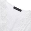 Lace V-neck Ruffle Beach Bikini Hollow Out Causal Dress - Image 7