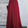 Long Raised Waist Skirt For Women - Image 3