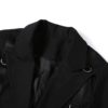 Long sleeve suit style personality coat Casual street style shirt - Image 12