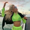 Mesh Transparent Slim Fit Outfits Crop Tops - Image 4