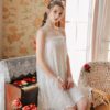 Modal Palace  Style Sweet Girls Bride Nightdress