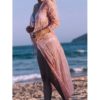 Open Stitch Beach Cover Up Lace Dress - Image 4