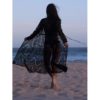 Open Stitch Beach Cover Up Lace Dress - Image 5