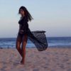Open Stitch Beach Cover Up Lace Dress - Image 6