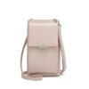 PU Leather Phone Purse Mini Shoulder Handbag for Hiking and Travel - Image 3